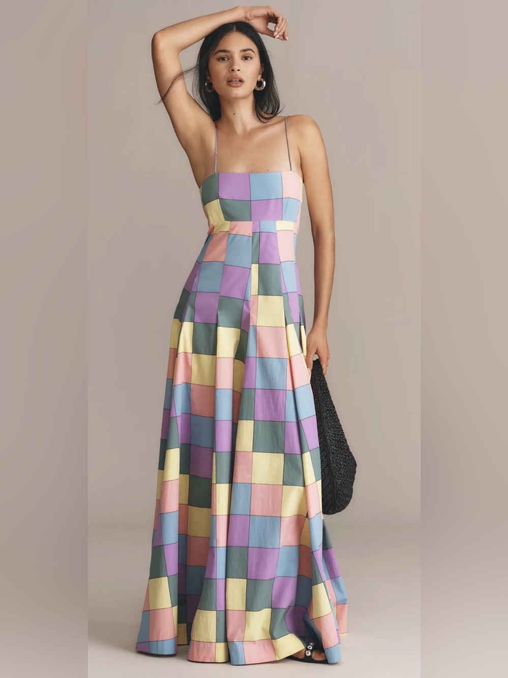 SWF Bandeau Spaghetti Strap Maxi Dress